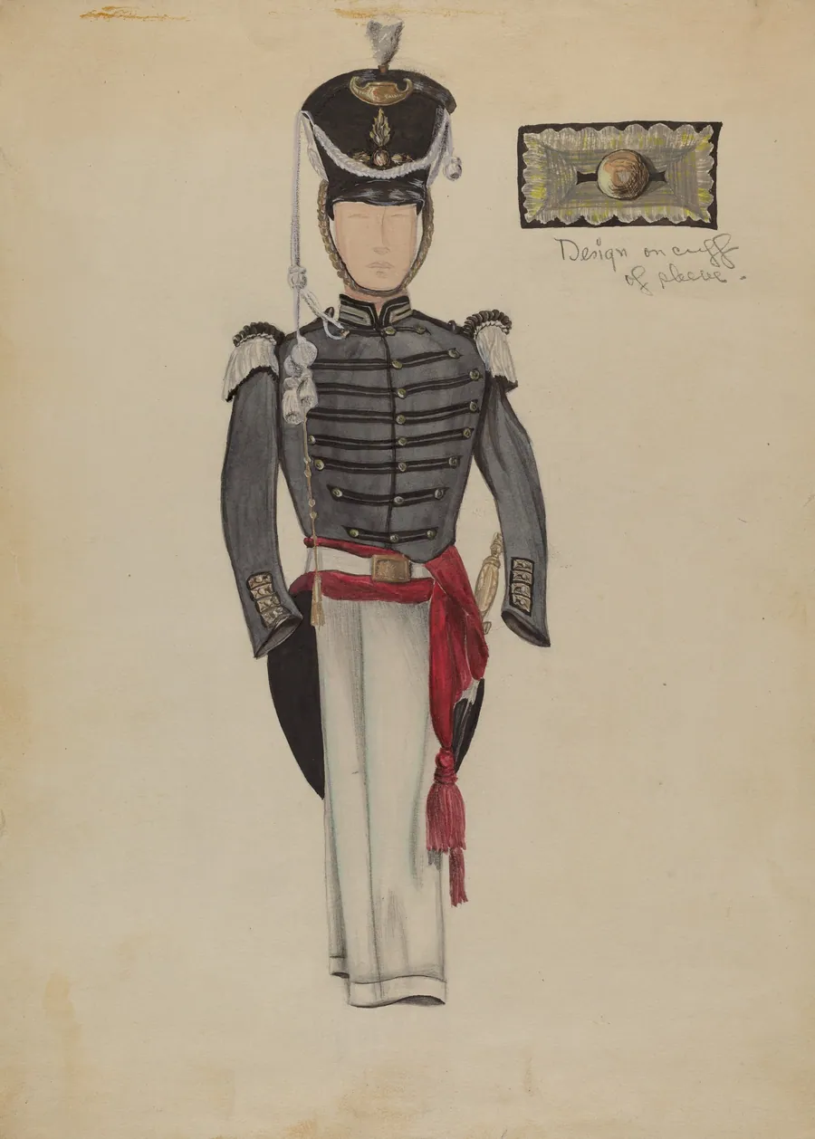 Sargent's Dress Uniform by Jean Gordon