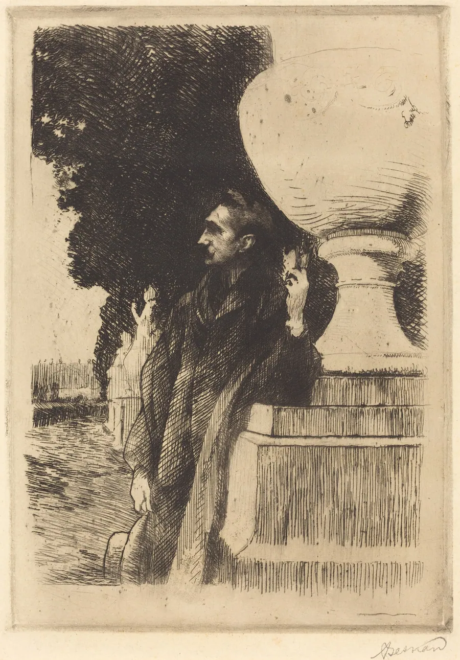 Robert de Montesquiou by Albert Besnard