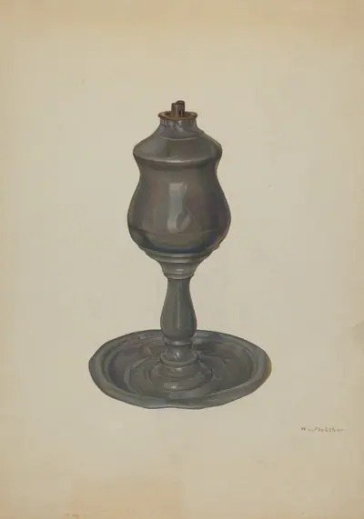 Whale Oil Lamp