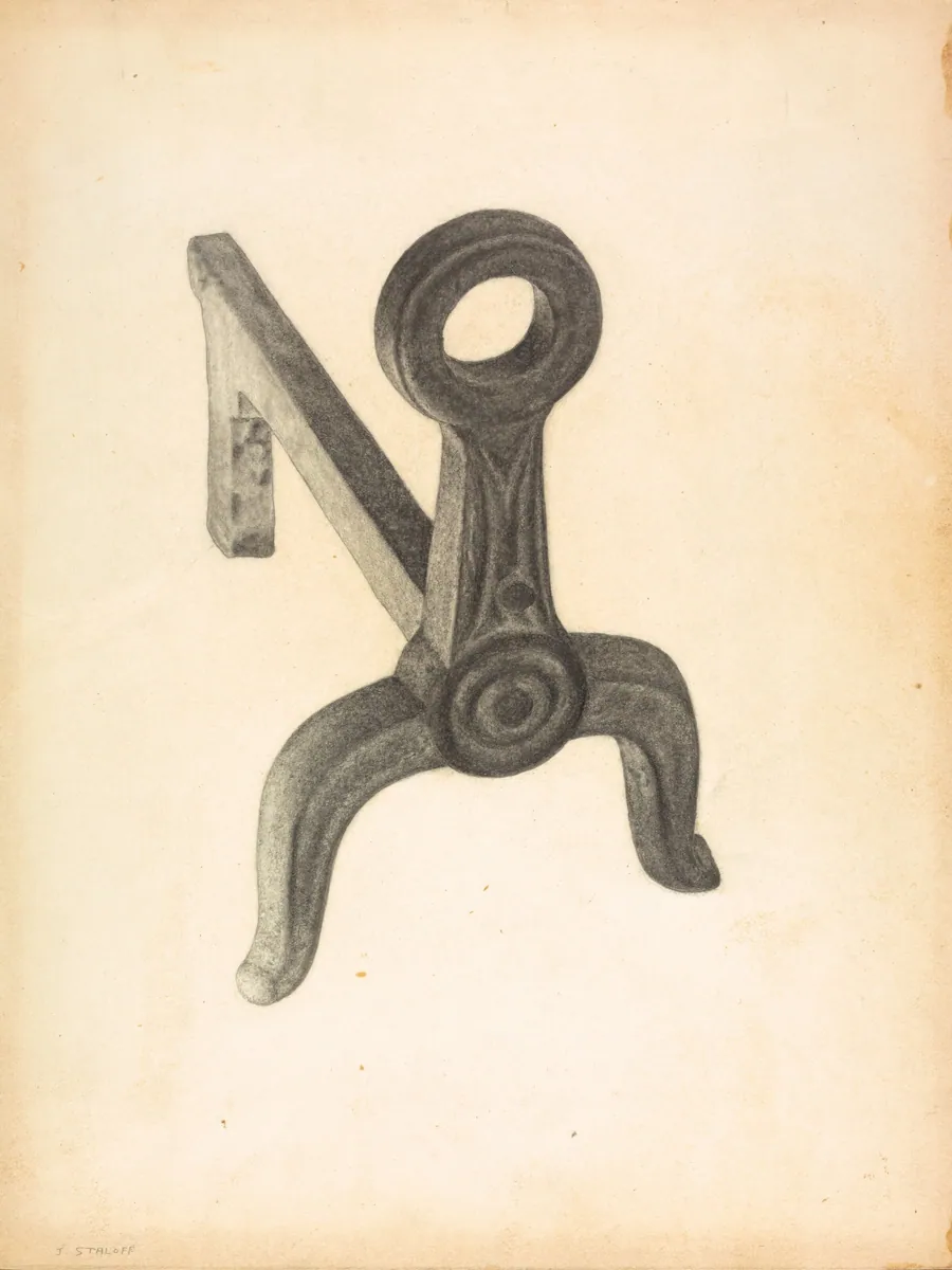 Andiron by Jack Staloff