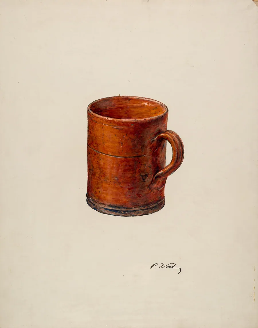 Earthenware Mug by Paul Ward