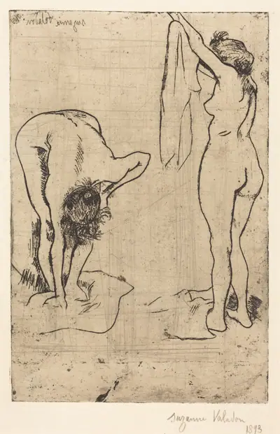 Femmes s'essuyant (Women Drying Themselves)