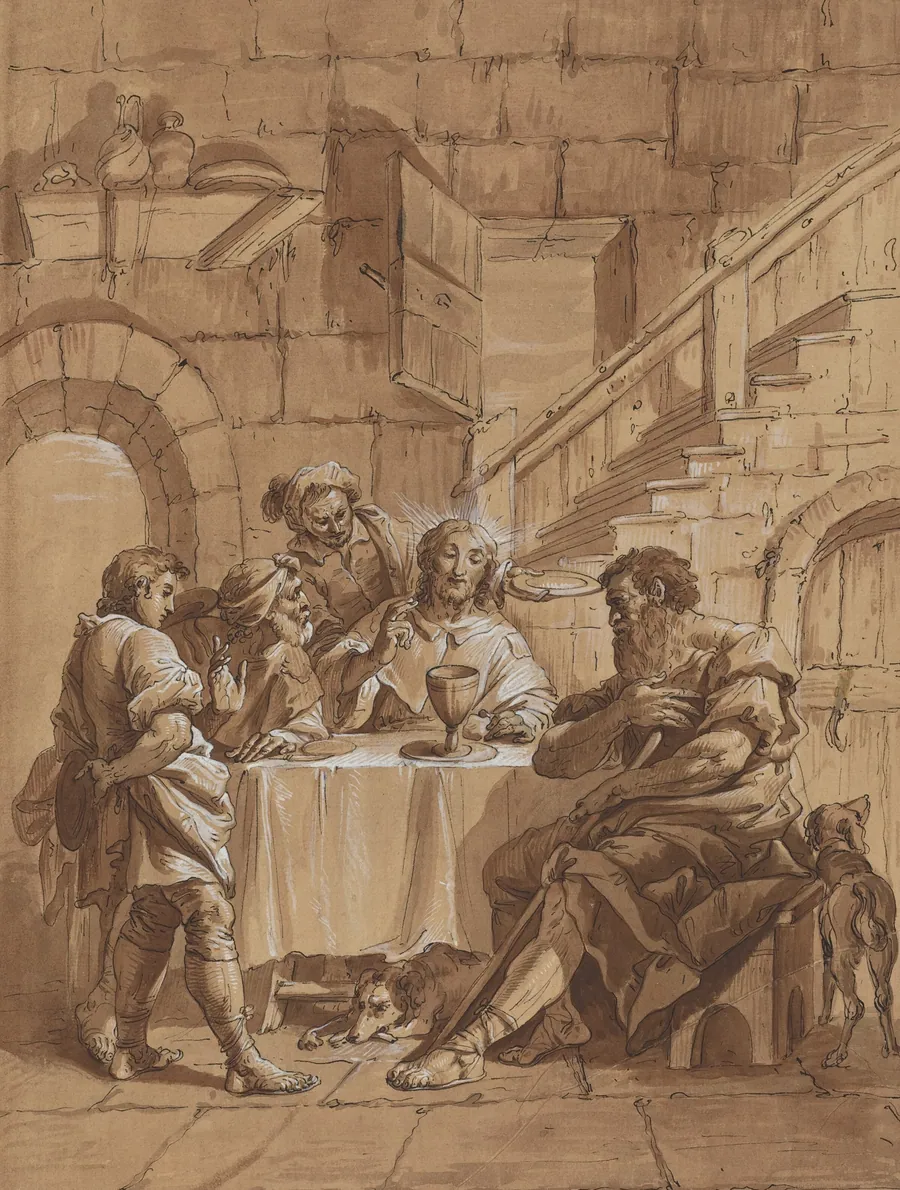 Supper at Emmaus by Anonymous Artist