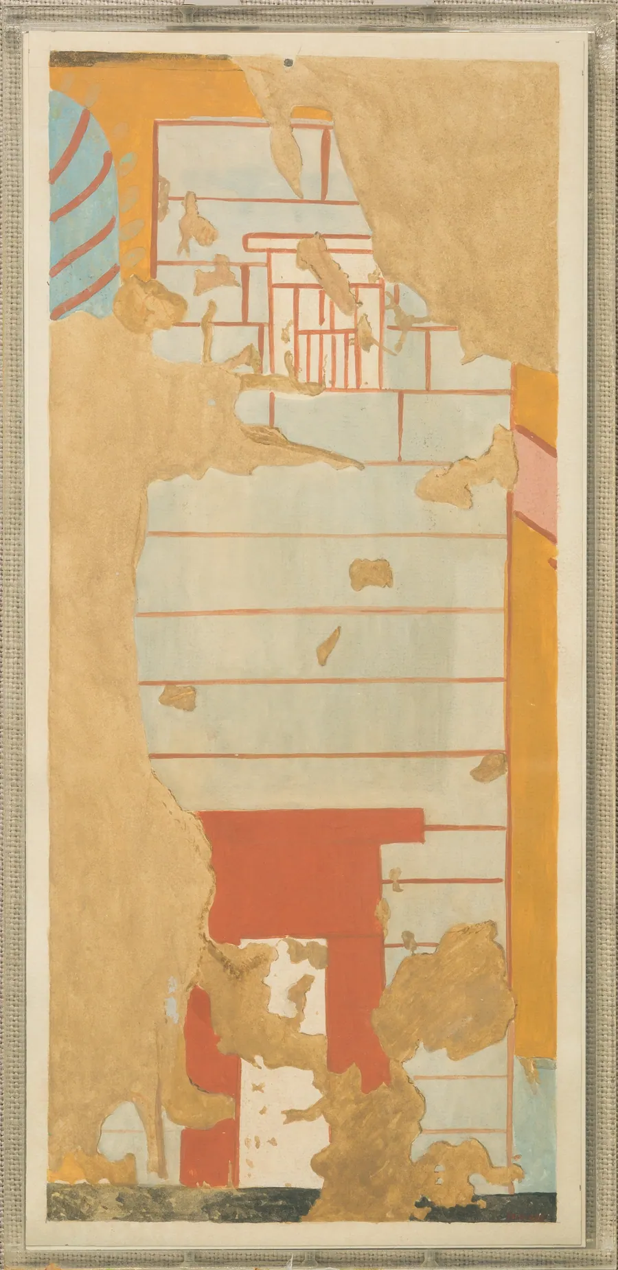 Facade of a House, Tomb of Djehutynefer by Charles K. Wilkinson