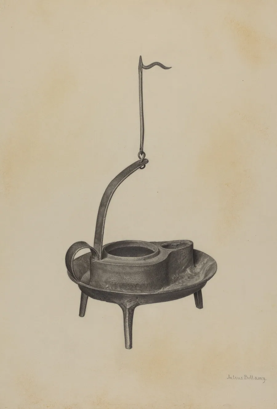 Betty Lamp by Julius Bellamy