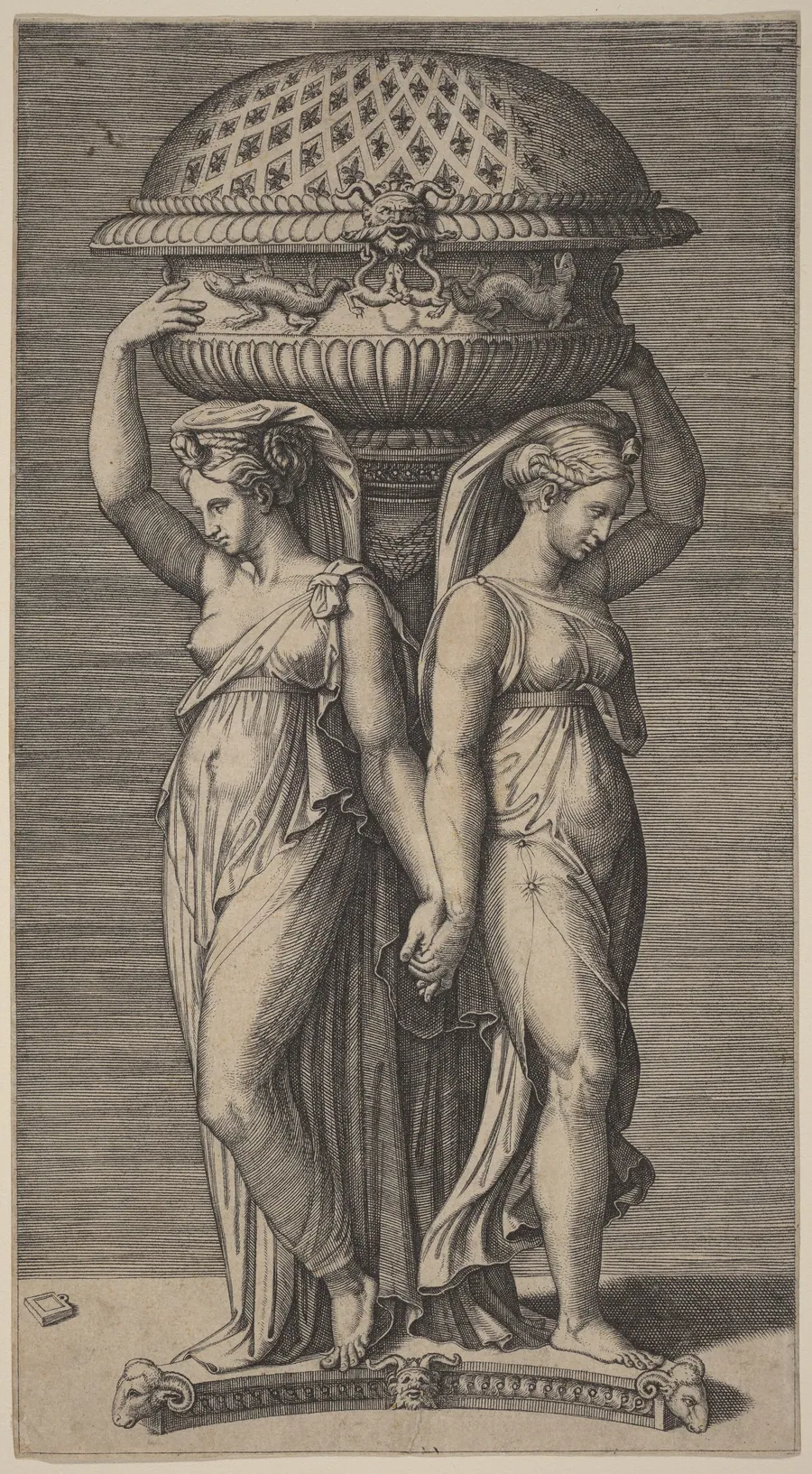 A Censer by Marcantonio Raimondi