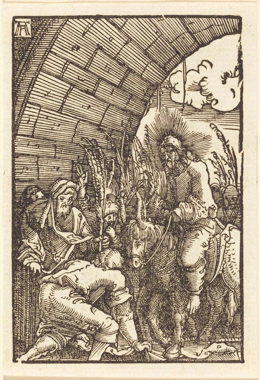The Entry into Jerusalem by Albrecht Altdorfer
