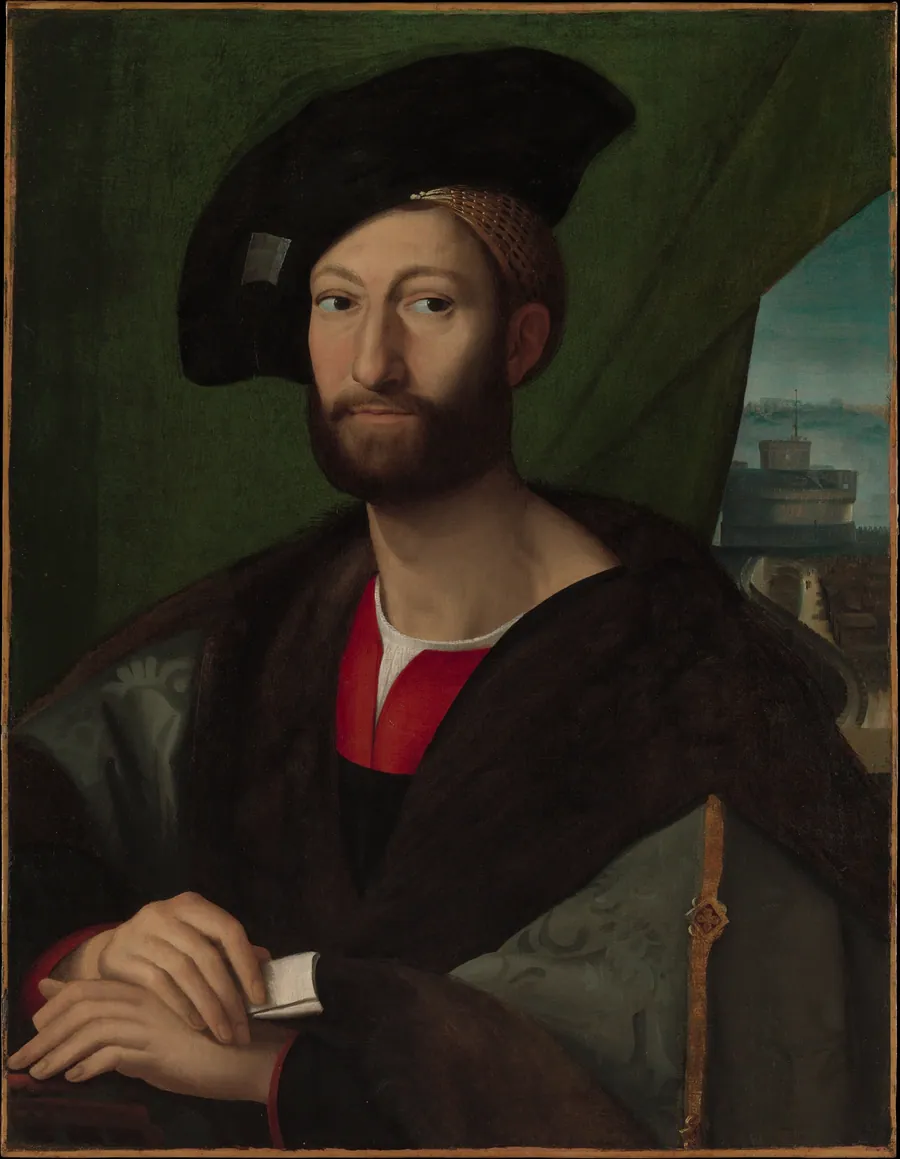 Giuliano de' Medici (1479–1516), Duke of Nemours by Raphael