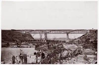 Potomac Creek Railroad Bridge, A.C. & F. Railroad
