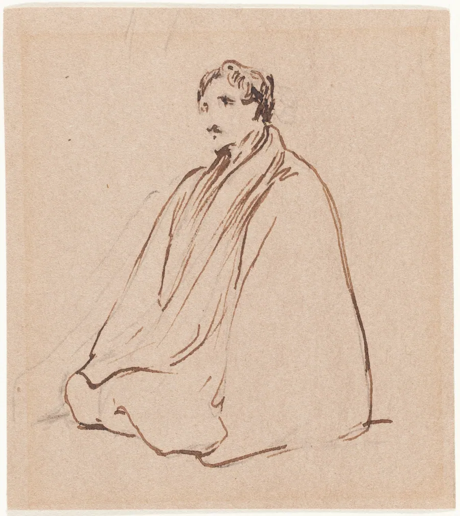 Seated Man by George Jones
