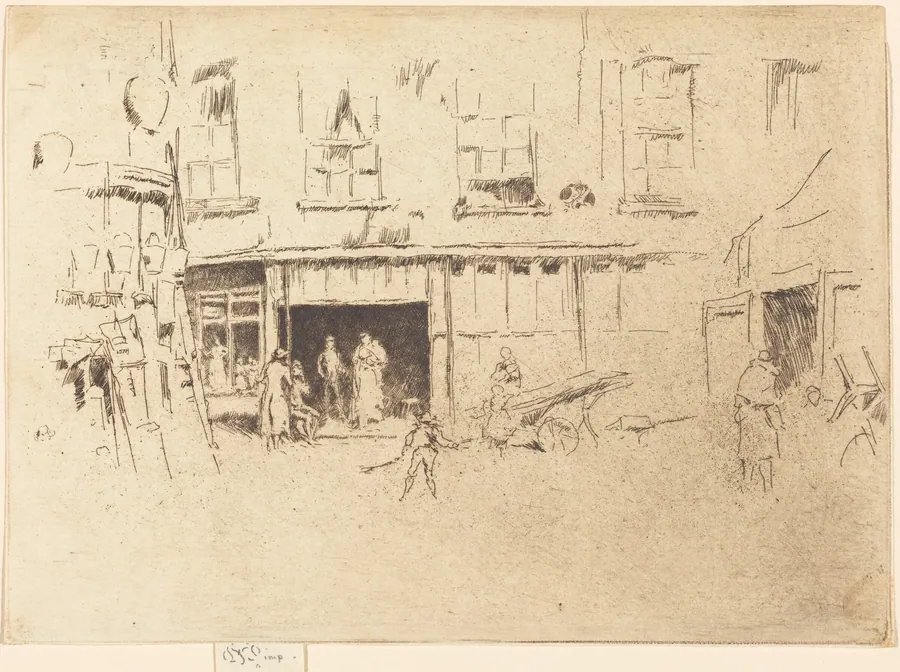 Little Court by James McNeill Whistler