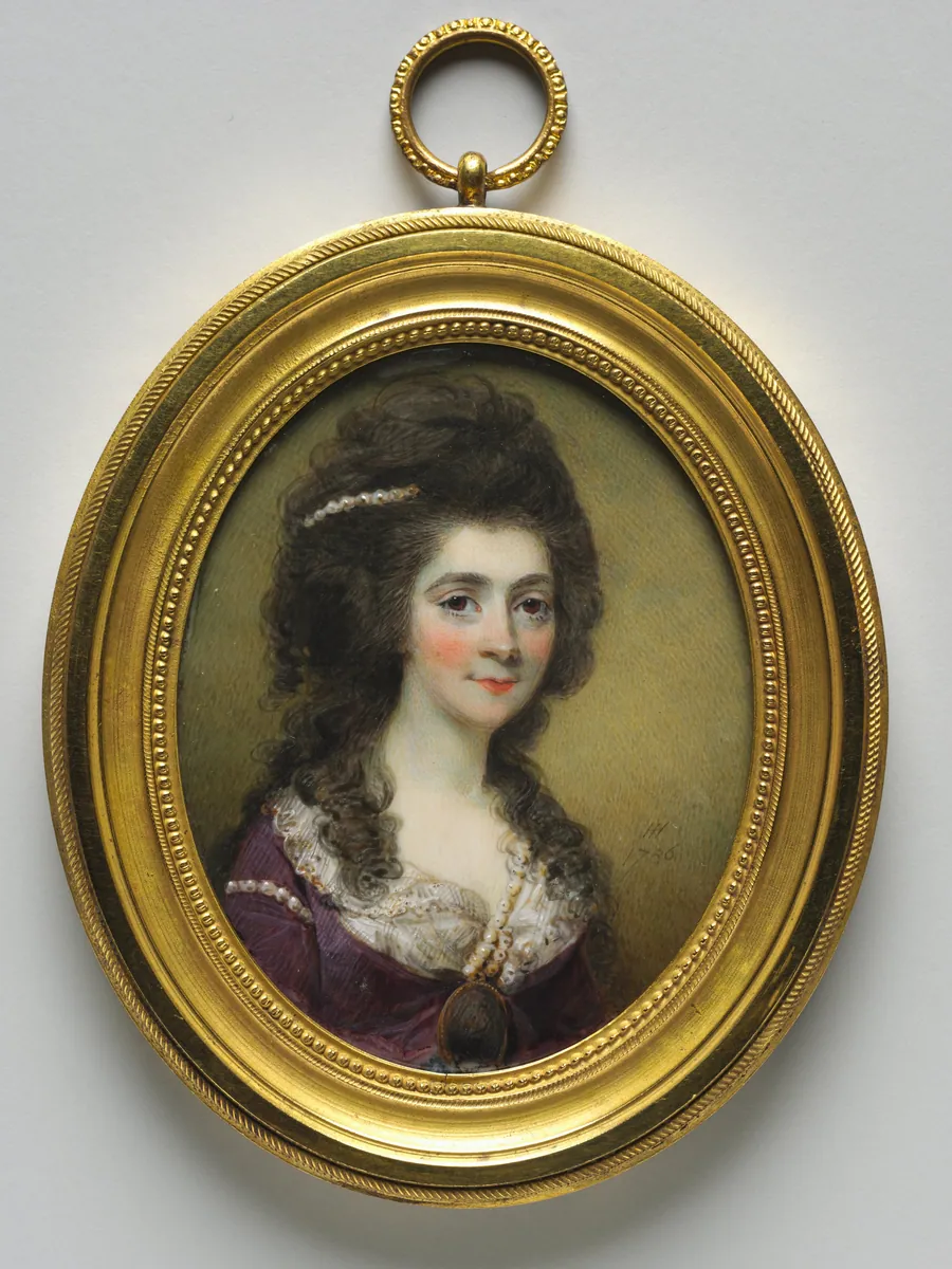 Portrait of a Woman, called Mrs. Close by Horace Hone