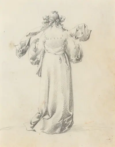 Lady Seen from Behind