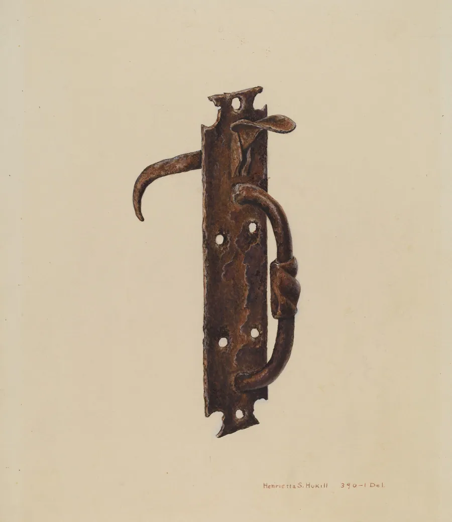 Norfolk Latch by Henrietta S. Hukill