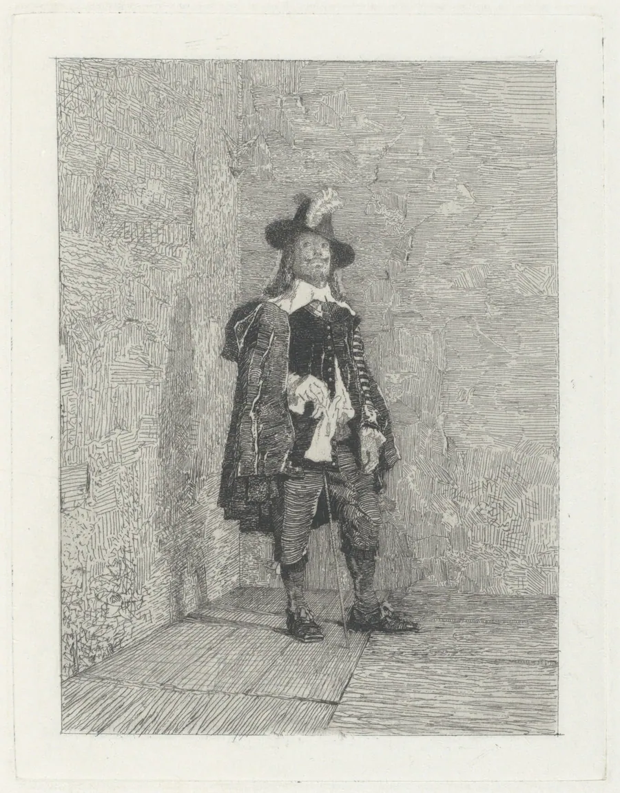 Vedetta [Il gentiluomo] (The Lookout [The Gentleman]) by Giovanni Battista Quadrone