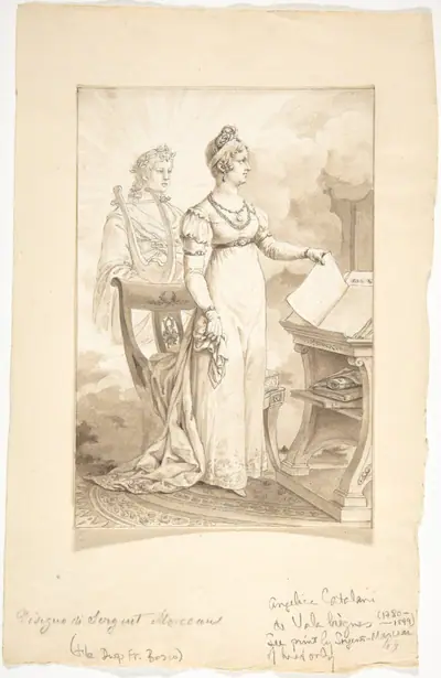 Portrait of Angelica Catalani de Valabrègue