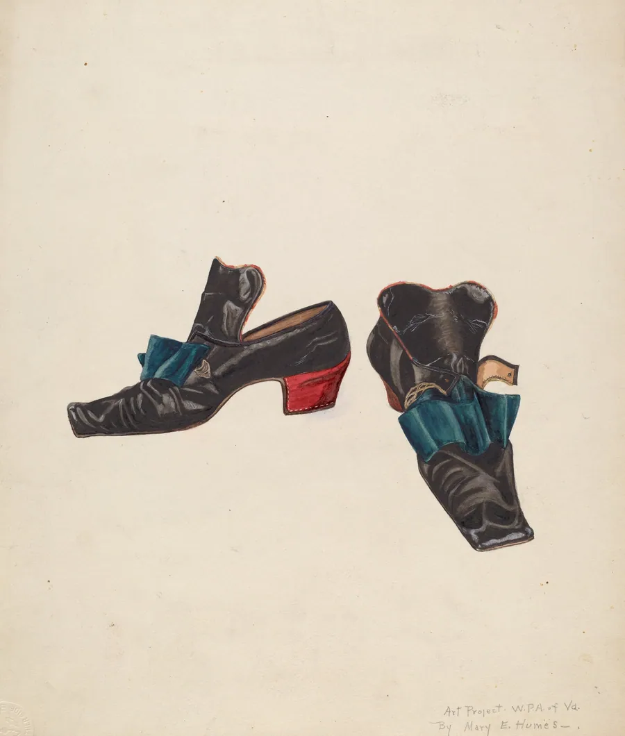 Man's Slippers by Mary E. Humes