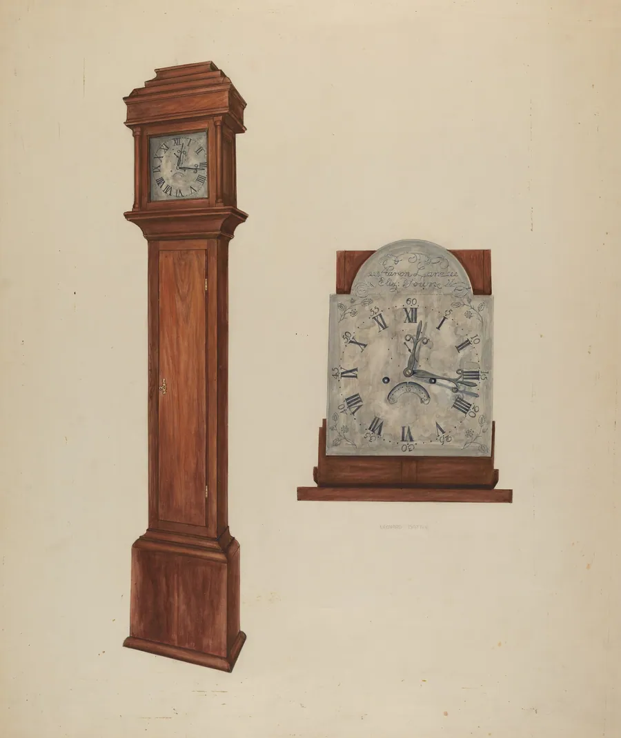 Clock by Leonard Battee