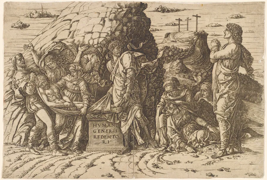 The Entombment by Andrea Mantegna