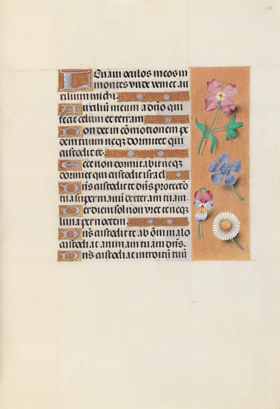 Hours of Queen Isabella the Catholic, Queen of Spain:  Fol. 133r by Master of the First Prayerbook of Maximillian
