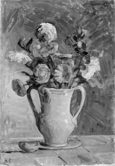 Blomster i en vase