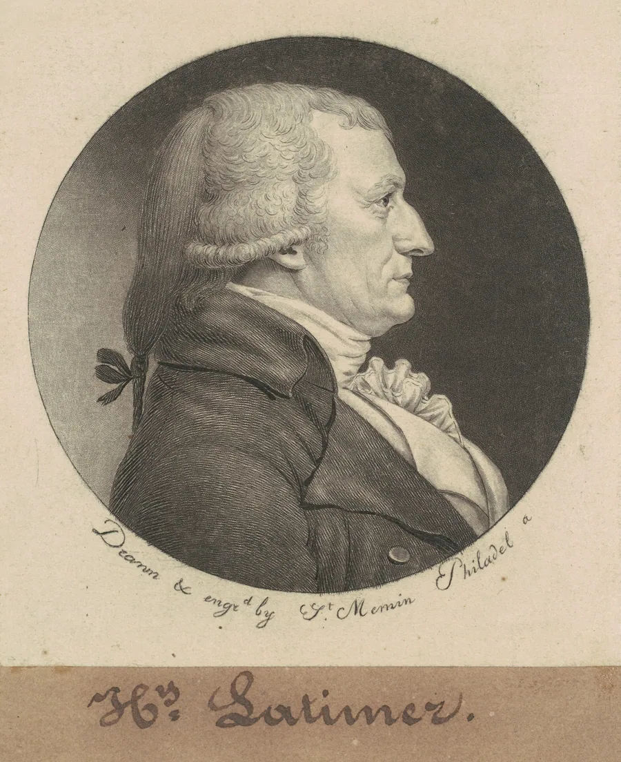 Henry Latimer by Charles B. J. Févret de Saint-Mémin
