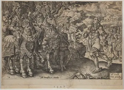 The Surrender of John Frederick, Elector of Saxony, After the Battle of Mühlberg