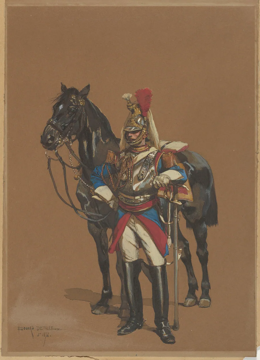 Cuirassier by Edouard Detaille