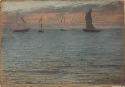 A Seascape at Sunset