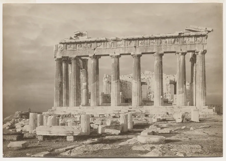 The Parthenon by Frédéric Boissonnas