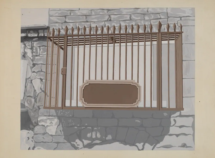 Wrought Iron Railing by Joseph L. Boyd