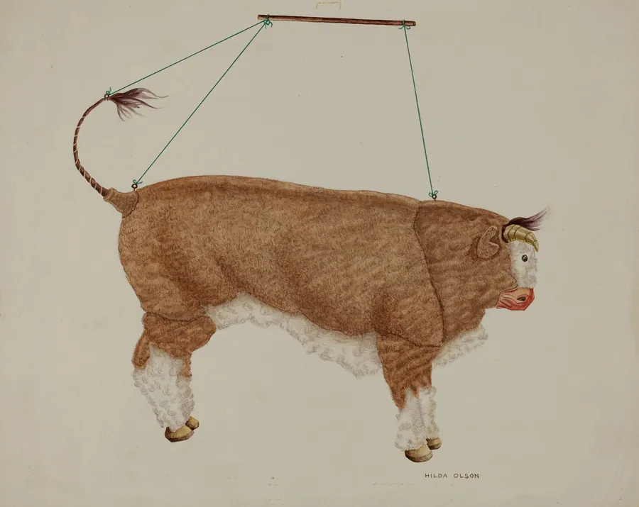 Puppet: Bull by Hilda Olson
