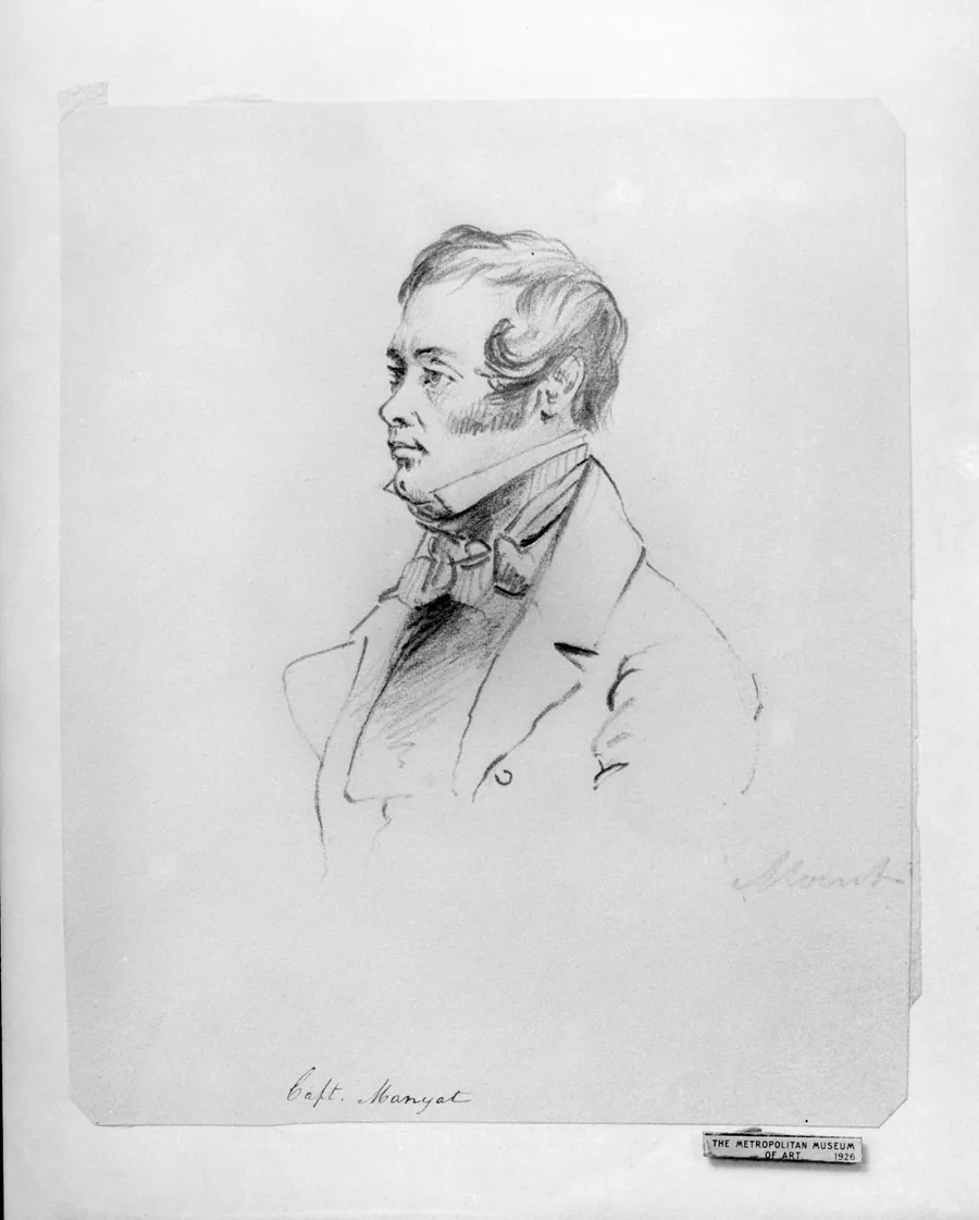 Captain Manyat (from McGuire Scrapbook) by Shepard Alonzo Mount