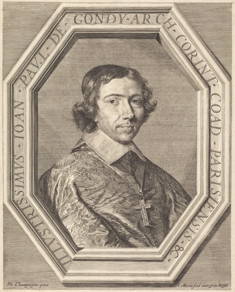 Jean Francois Paul de Gondy by Jean Morin