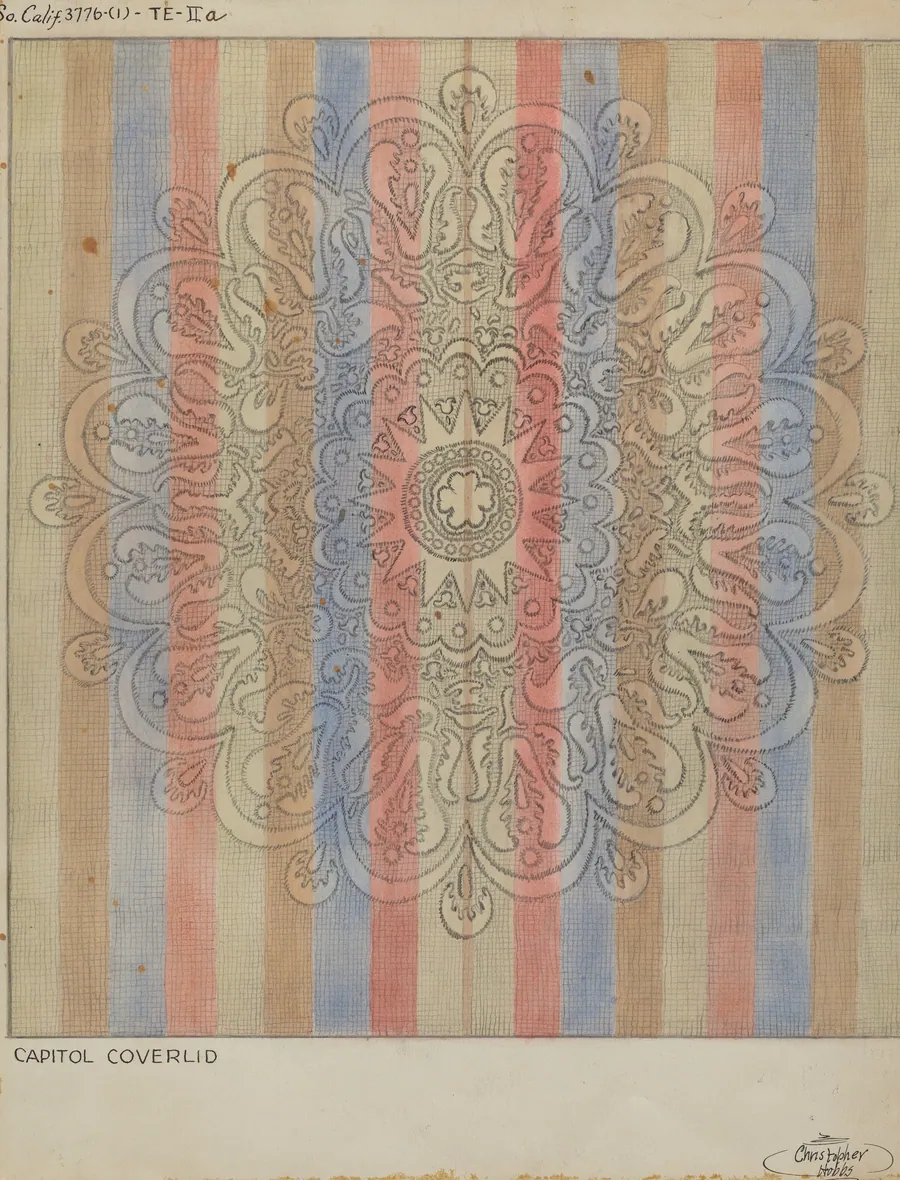 Bedspread by Christopher Hobbs