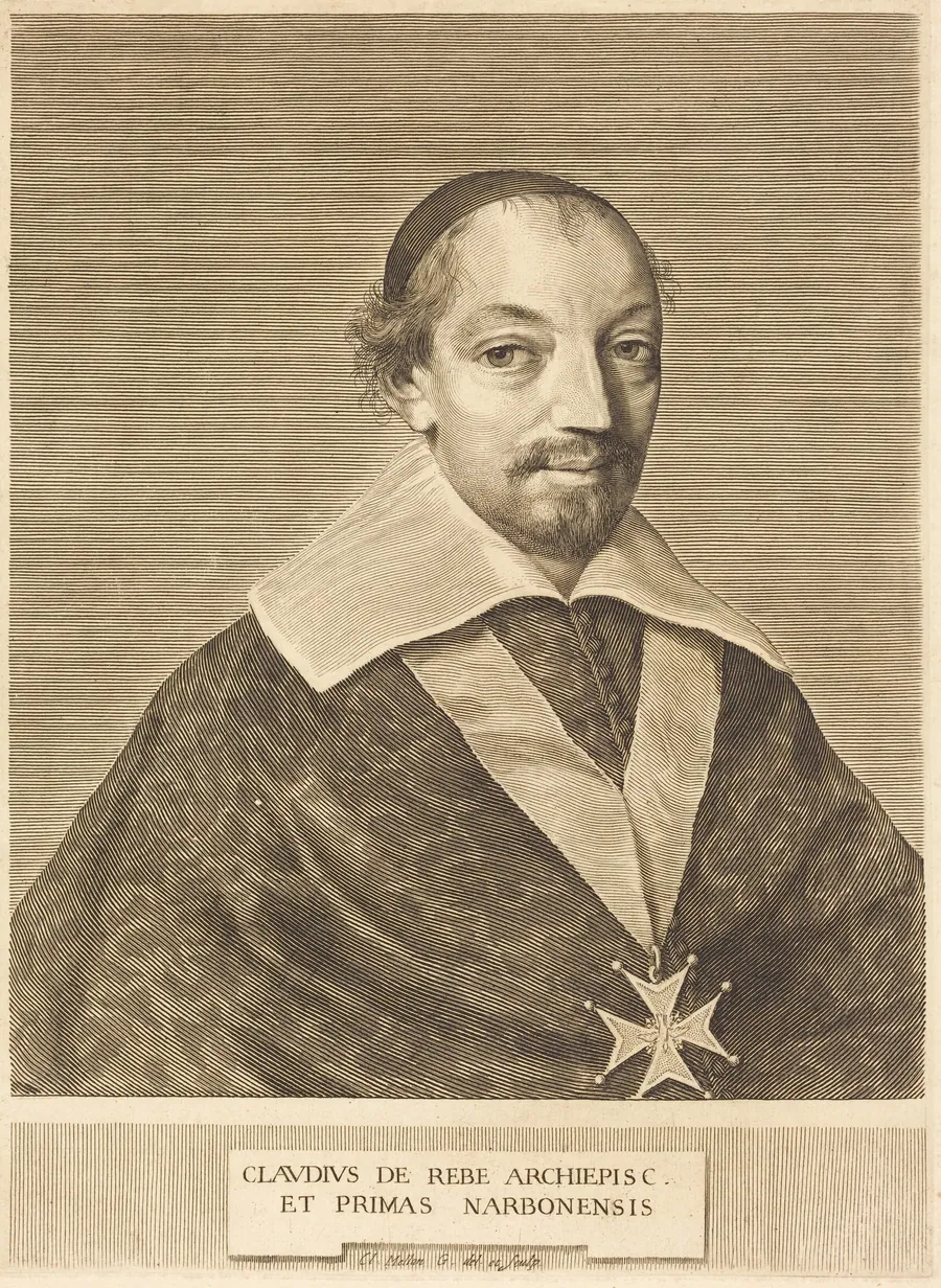 Claude de Rebe by Claude Mellan