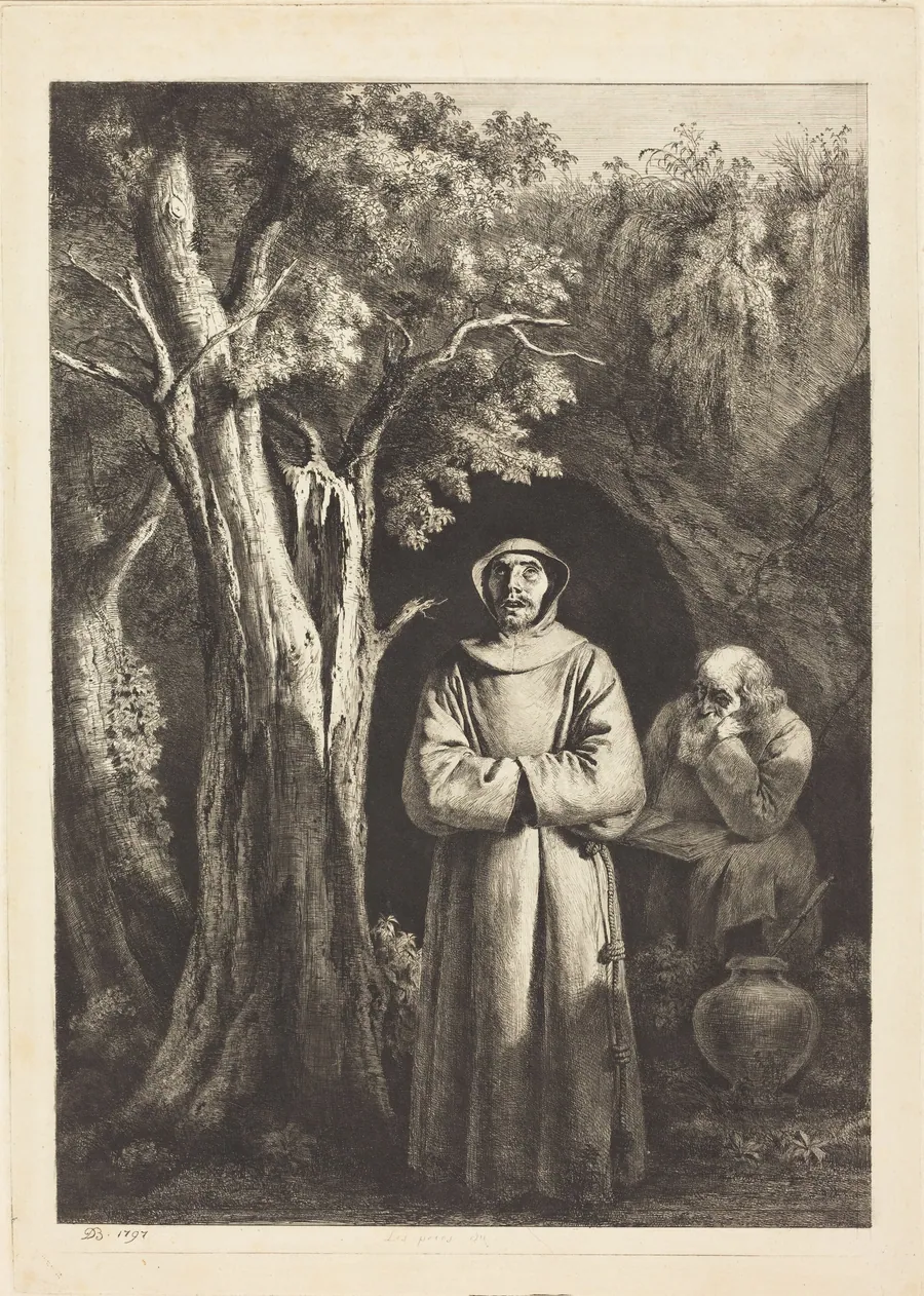 Desert Monks by Jean-Jacques de Boissieu