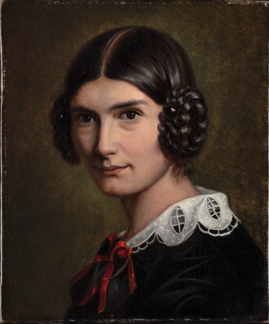 Selvportræt by Birgitte Levison