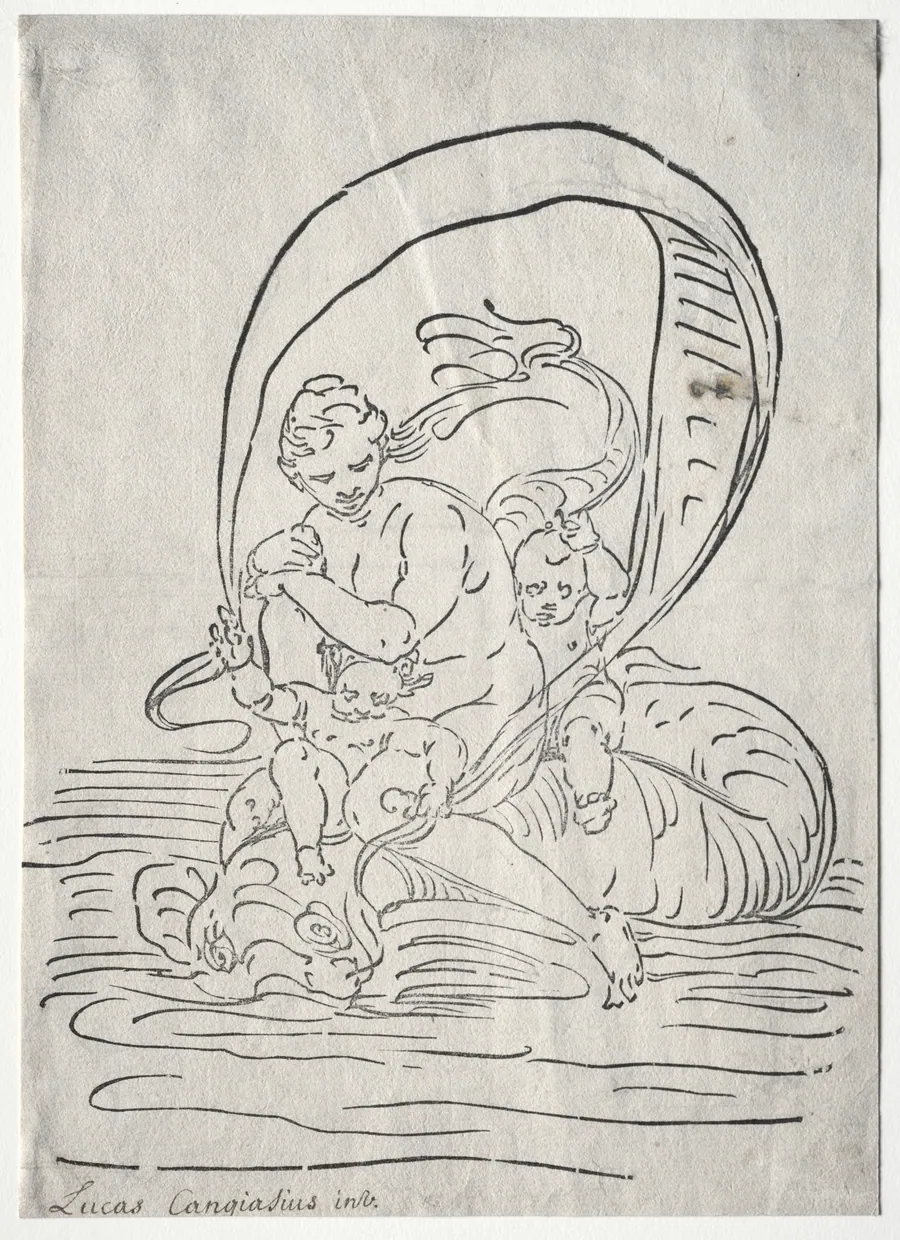 The Triumph of Amphitrite by Luca Cambiaso