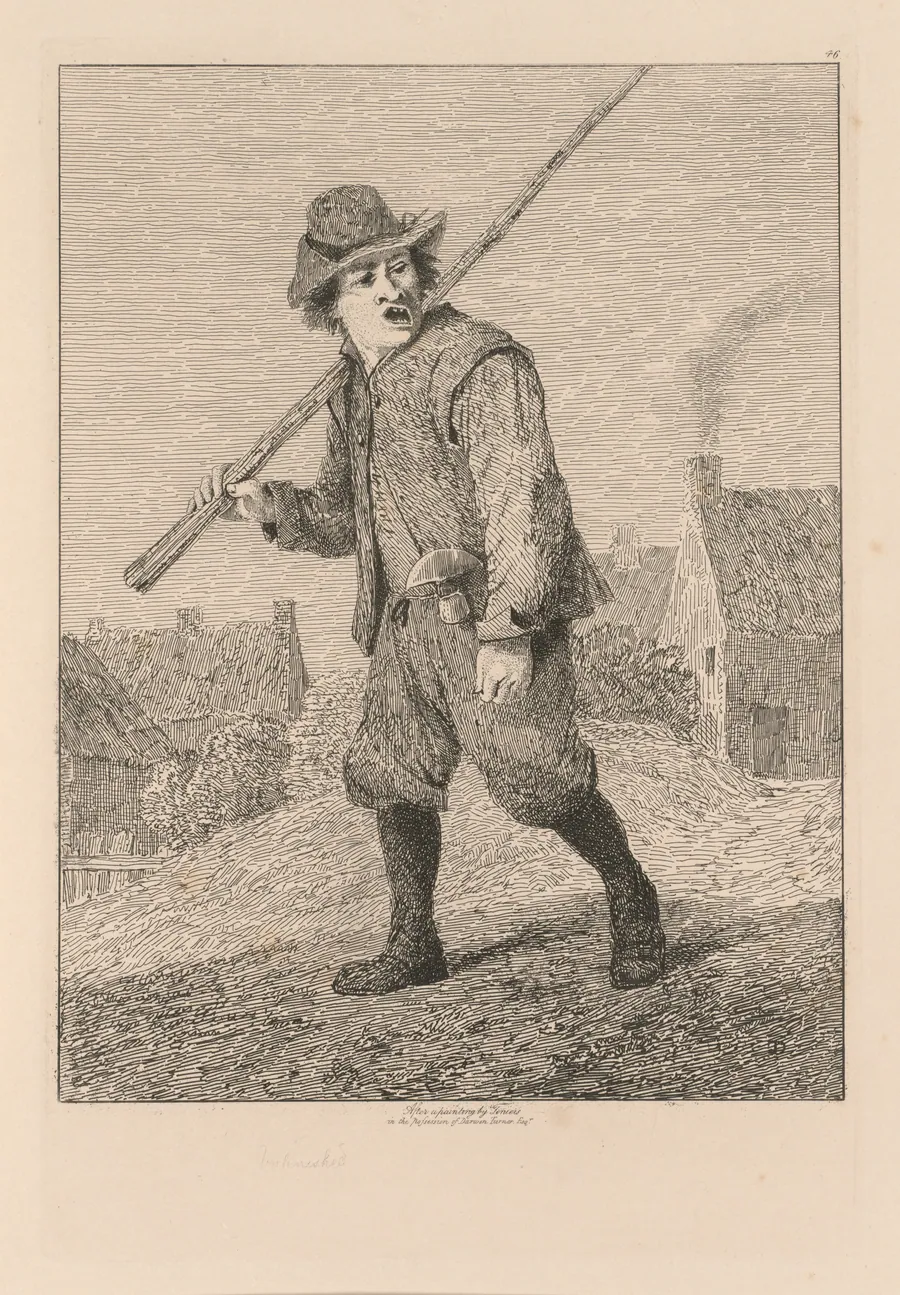 Liber Studiorum: Plate 46, Sketch after Teniers by John Sell Cotman