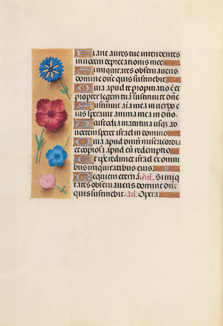 Hours of Queen Isabella the Catholic, Queen of Spain:  Fol. 222v by Master of the First Prayerbook of Maximillian