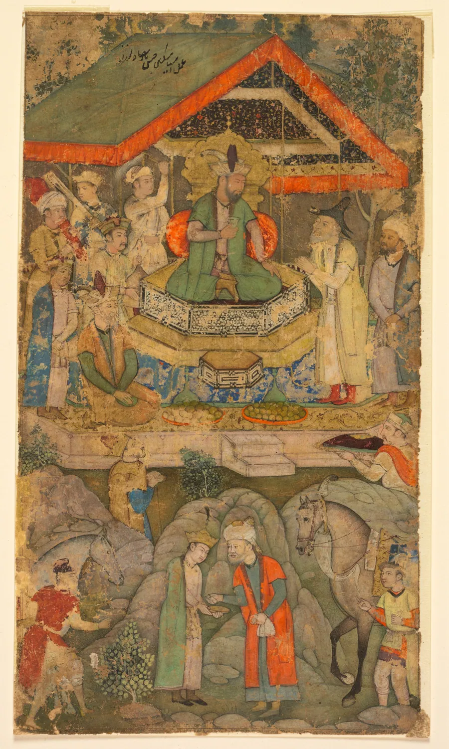 An Ambassador before Humayun by Miskin