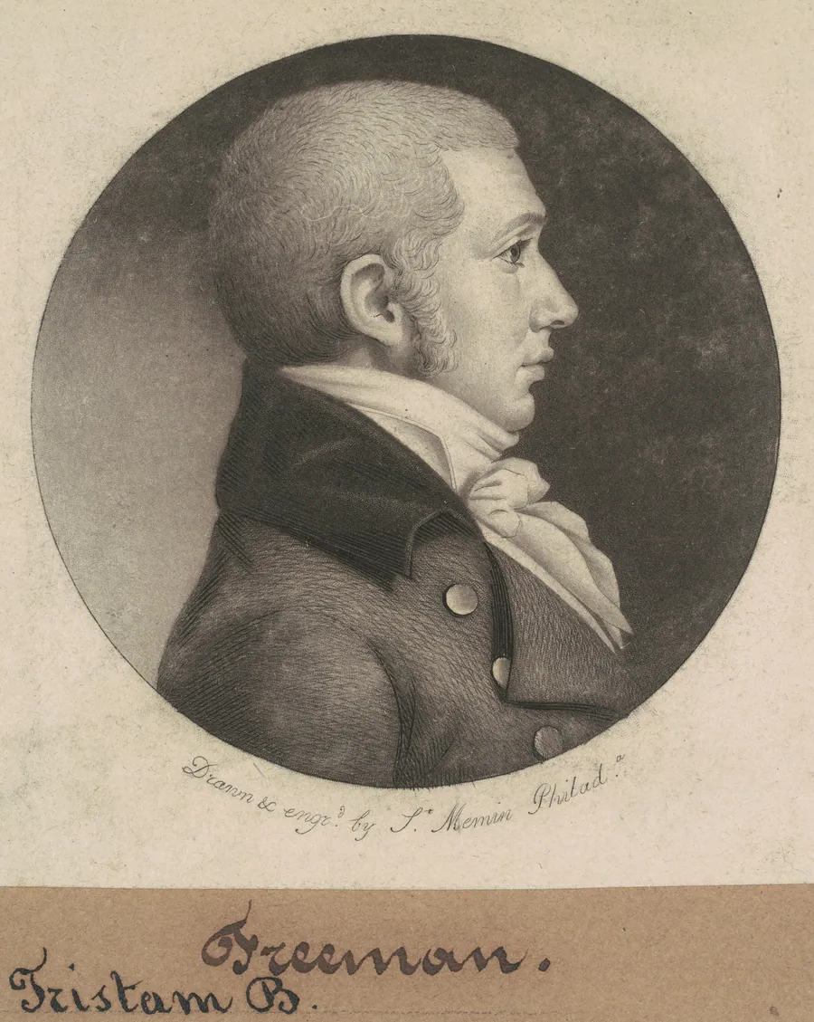 Freeman by Charles B. J. Févret de Saint-Mémin