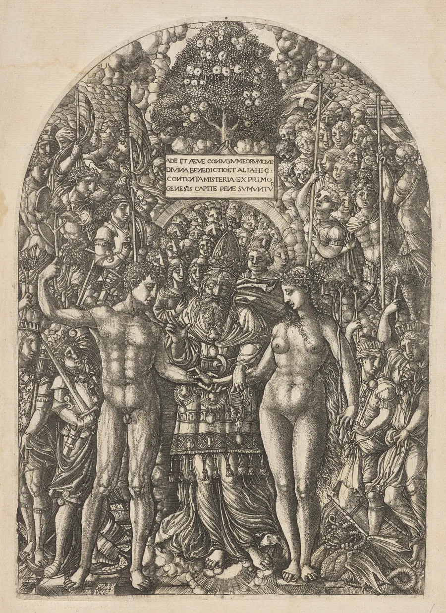 Marriage of Adam and Eve by Jean Duvet