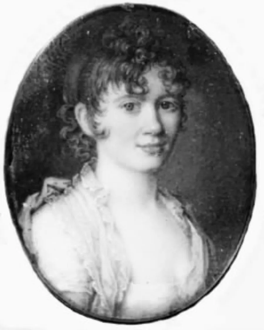 Brystbillede af en ubekendt dame by F.C. Camradt