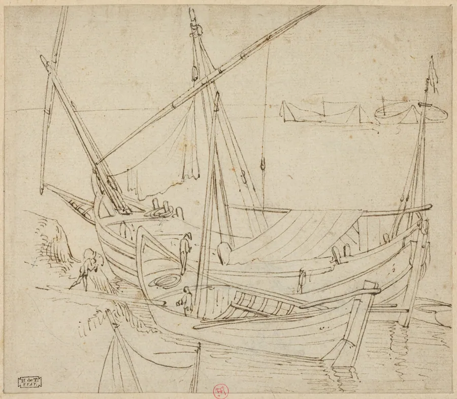 Boats by Anonymous Artist