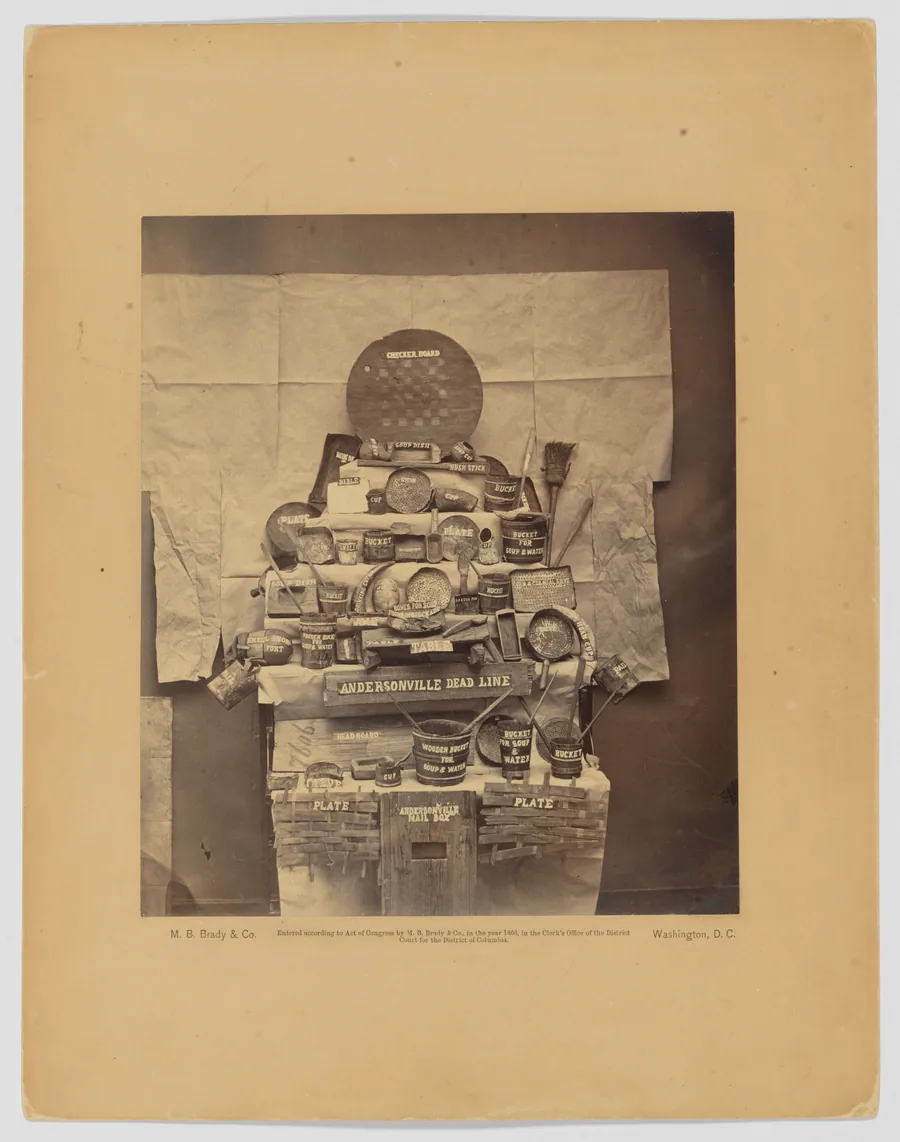 Relics of Andersonville Prison by Brady & Co.