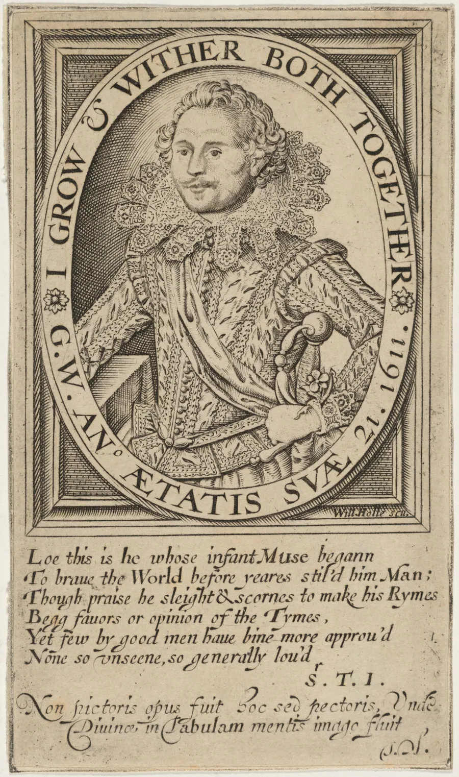 George Wither by William Hole