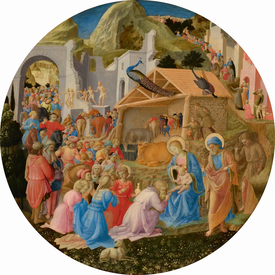 The Adoration of the Magi by Fra Angelico