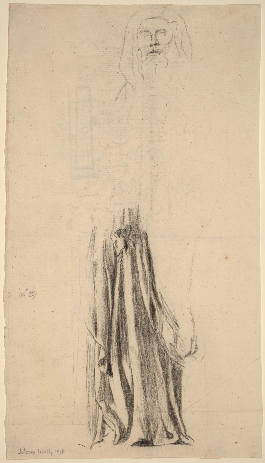 Study for Moses - Trinity Church, Boston by John La Farge